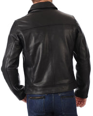 Men Lambskin Genuine Leather Jacket MJ290 freeshipping - SkinOutfit