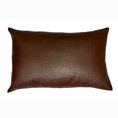 Genuine Leather Rectangle Pillow Cover 03 SkinOutfit