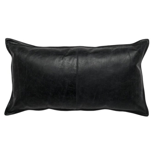 Genuine Leather Rectangle Pillow Cover 05 SkinOutfit