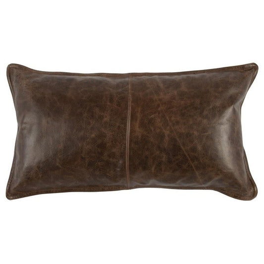 Genuine Leather Rectangle Pillow Cover 07 SkinOutfit