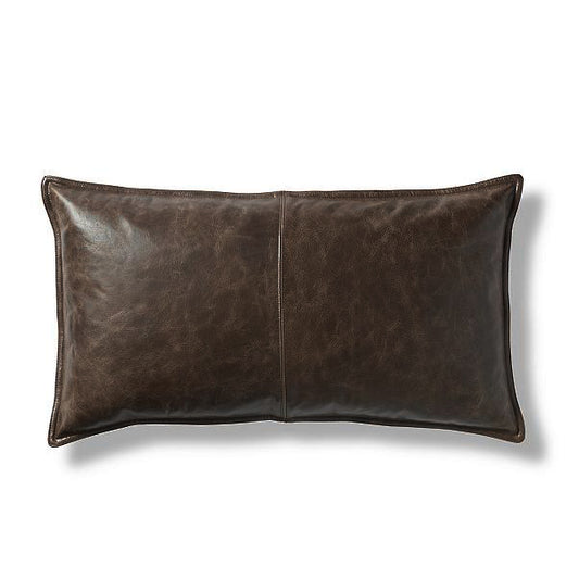 Genuine Leather Rectangle Pillow Cover 13 SkinOutfit