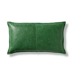 Genuine Leather Rectangle Pillow Cover 14 SkinOutfit