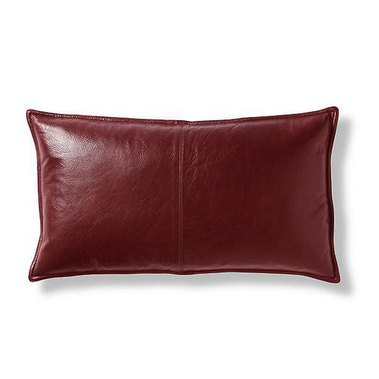 Genuine Leather Rectangle Pillow Cover 15 SkinOutfit