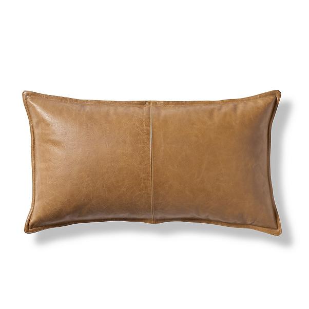 Genuine Leather Rectangle Pillow Cover 18 SkinOutfit