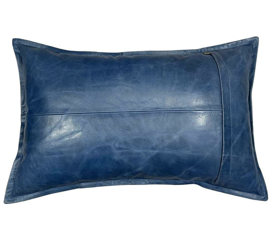 Genuine Leather Rectangle Pillow Cover 24 SkinOutfit