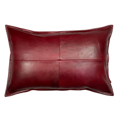 Genuine Leather Rectangle Pillow Cover 32 SkinOutfit