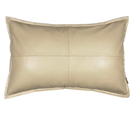 Genuine Leather Rectangle Pillow Cover 33 SkinOutfit