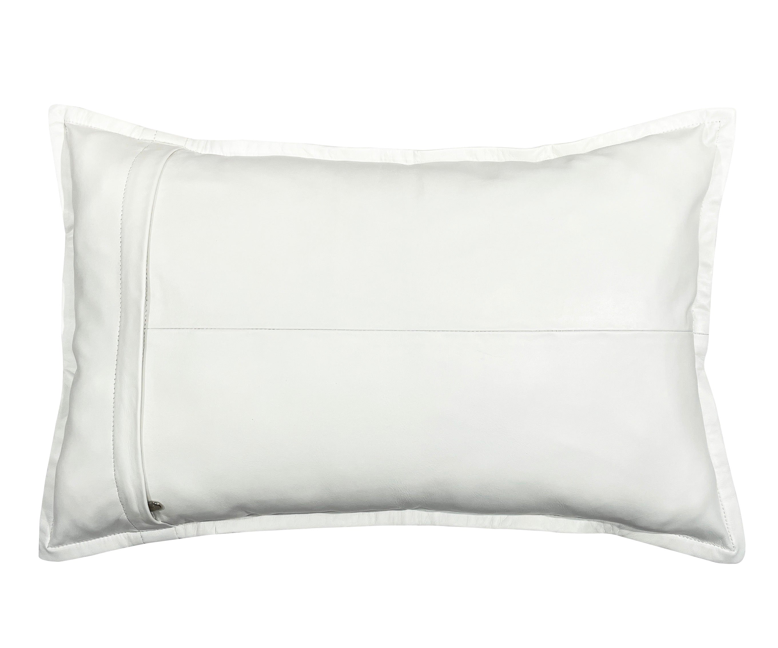 Genuine Leather Rectangle Pillow Cover 38 SkinOutfit