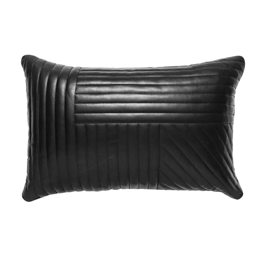 Genuine Leather Rectangle Pillow Cover 41 SkinOutfit