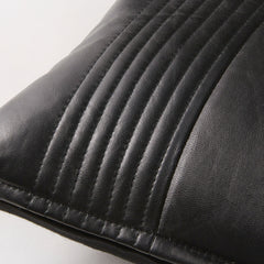 Genuine Leather Rectangle Pillow Cover 42 SkinOutfit