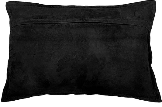 Genuine Leather Rectangle Pillow Cover 45 SkinOutfit