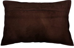 Genuine Leather Rectangle Pillow Cover 46 SkinOutfit