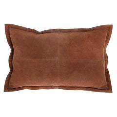 Genuine Leather Rectangle Pillow Cover 47 SkinOutfit