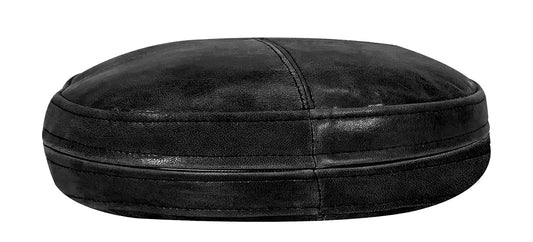 Genuine Leather Round Pillow Cover 01 SkinOutfit