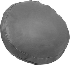 Genuine Leather Round Pillow Cover 07 SkinOutfit