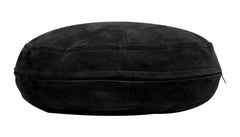 Genuine Leather Round Pillow Cover 11 SkinOutfit