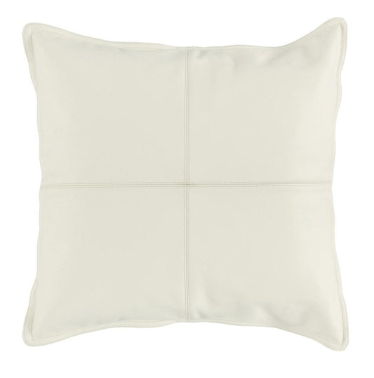 Genuine Leather Square Pillow Cover 07 SkinOutfit