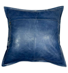 Genuine Leather Square Pillow Cover 12 SkinOutfit