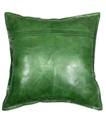 Genuine Leather Square Pillow Cover 13 SkinOutfit