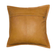 Genuine Leather Square Pillow Cover 15 SkinOutfit
