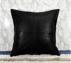 Genuine Leather Square Pillow Cover 17 SkinOutfit