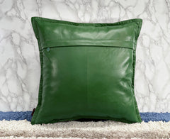 Genuine Leather Square Pillow Cover 23 SkinOutfit