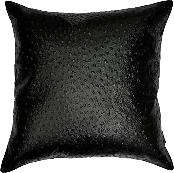 Genuine Leather Square Pillow Cover 37 SkinOutfit