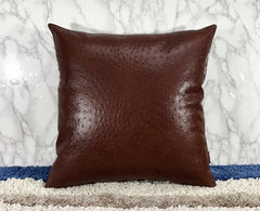 Genuine Leather Square Pillow Cover 38 SkinOutfit