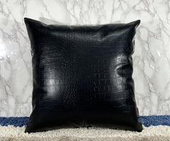 Genuine Leather Square Pillow Cover 40 SkinOutfit