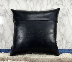 Genuine Leather Square Pillow Cover 40 SkinOutfit