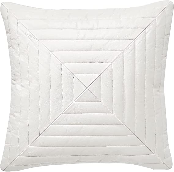 Genuine Leather Square Pillow Cover 44 SkinOutfit