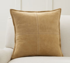 Genuine Leather Square Pillow Cover 57 SkinOutfit