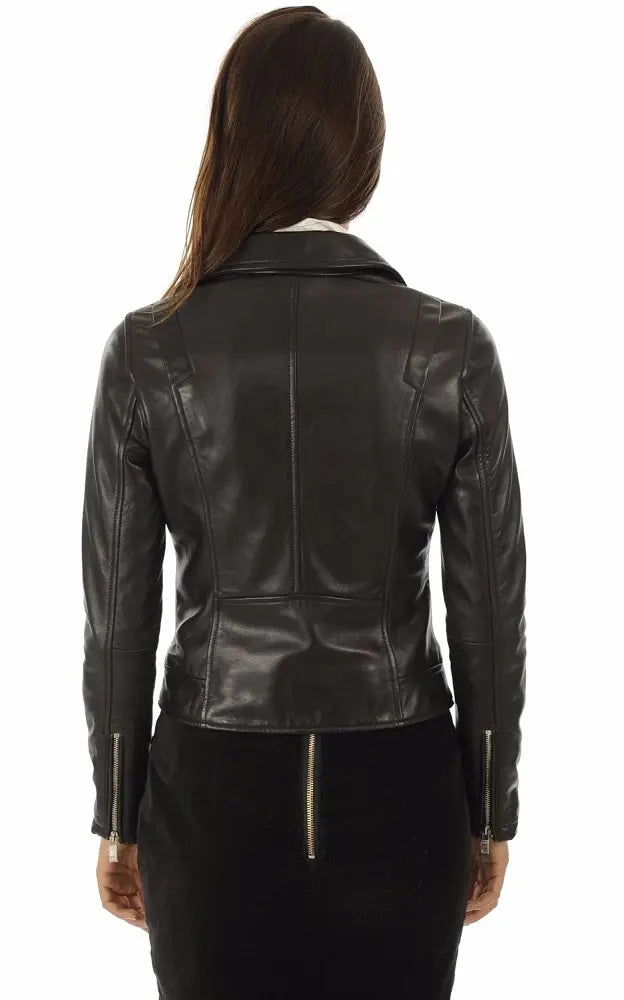 Women Genuine Leather Jacket WJ 95 freeshipping - SkinOutfit