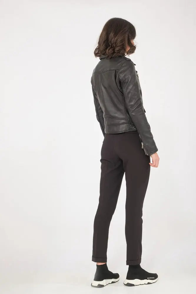 Women Genuine Leather Jacket WJ120 freeshipping - SkinOutfit