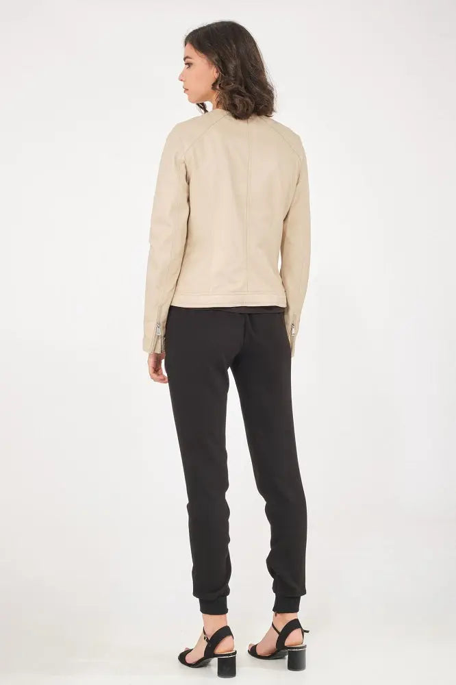 Women Genuine Leather Jacket WJ124 freeshipping - SkinOutfit