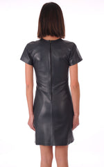 Women Genuine Leather Dress WD 06 SkinOutfit