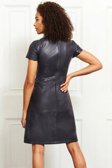 Women Genuine Leather Dress WD 24 SkinOutfit