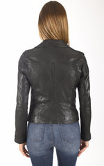 Women Genuine Leather Jacket WJ 03 freeshipping - SkinOutfit
