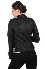 Women Genuine Leather Jacket WJ 09 SkinOutfit