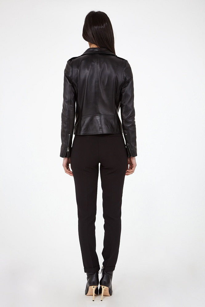 Women Genuine Leather Jacket WJ109 freeshipping - SkinOutfit