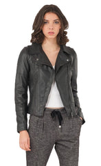 Women Genuine Leather Jacket WJ116 freeshipping - SkinOutfit