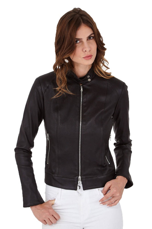 Women Genuine Leather Jacket WJ119 freeshipping - SkinOutfit