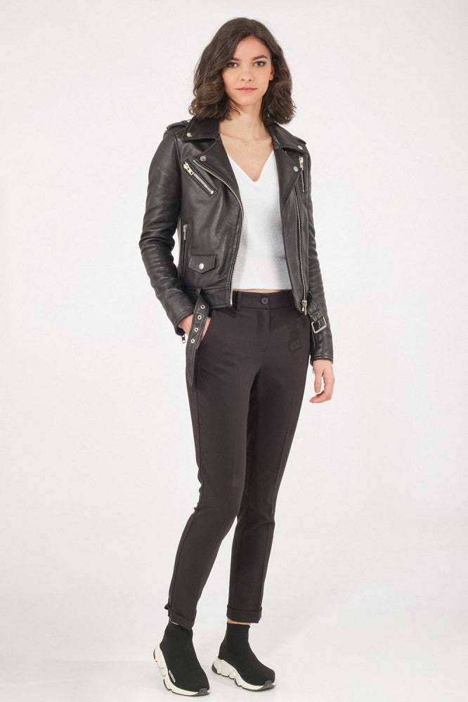 Women Genuine Leather Jacket WJ120 freeshipping - SkinOutfit