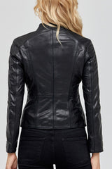 Women Genuine Leather Jacket WJ136 freeshipping - SkinOutfit