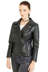 Women Genuine Leather Jacket WJ142 freeshipping - SkinOutfit