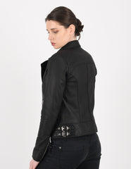 Women Genuine Leather Jacket WJ152 SkinOutfit