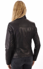 Women Genuine Leather Jacket WJ 16 freeshipping - SkinOutfit