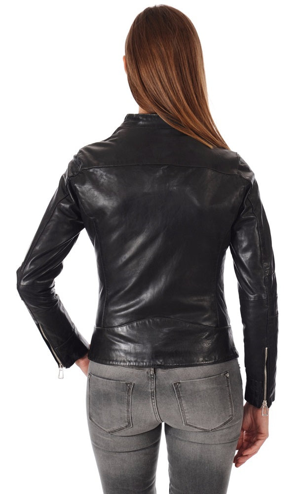 Women Genuine Leather Jacket WJ 32 freeshipping - SkinOutfit