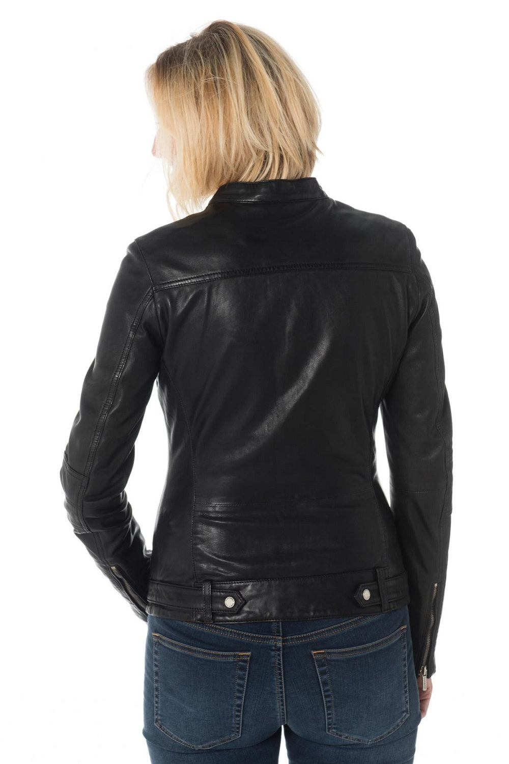 Women Genuine Leather Jacket WJ 33 SkinOutfit