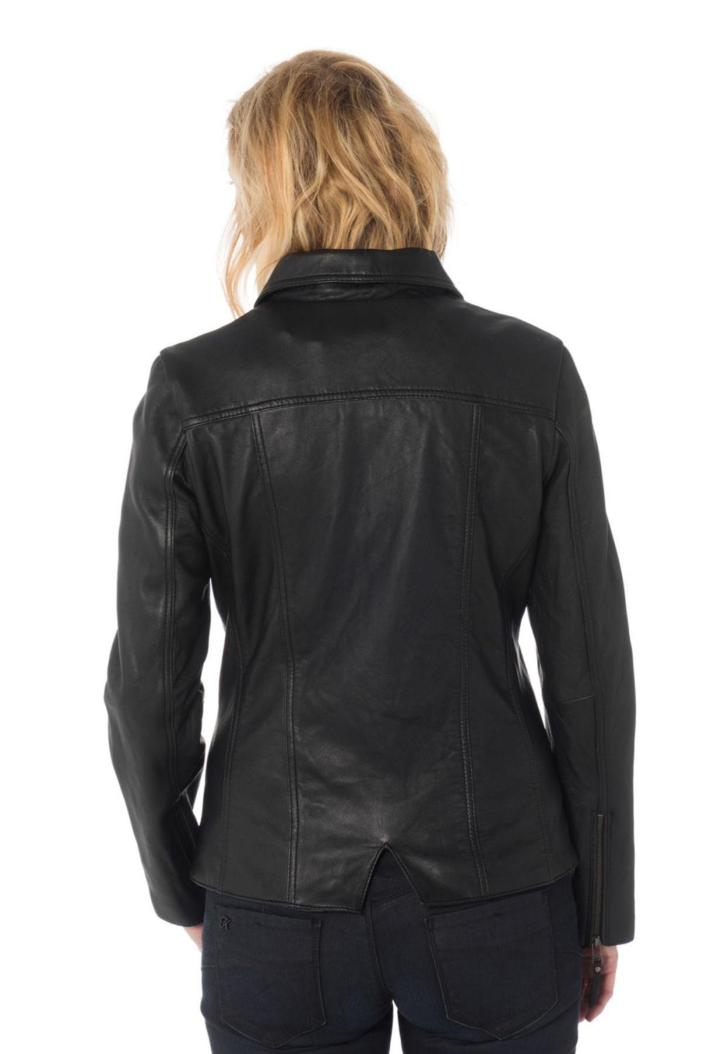 Women Genuine Leather Jacket WJ 36 SkinOutfit